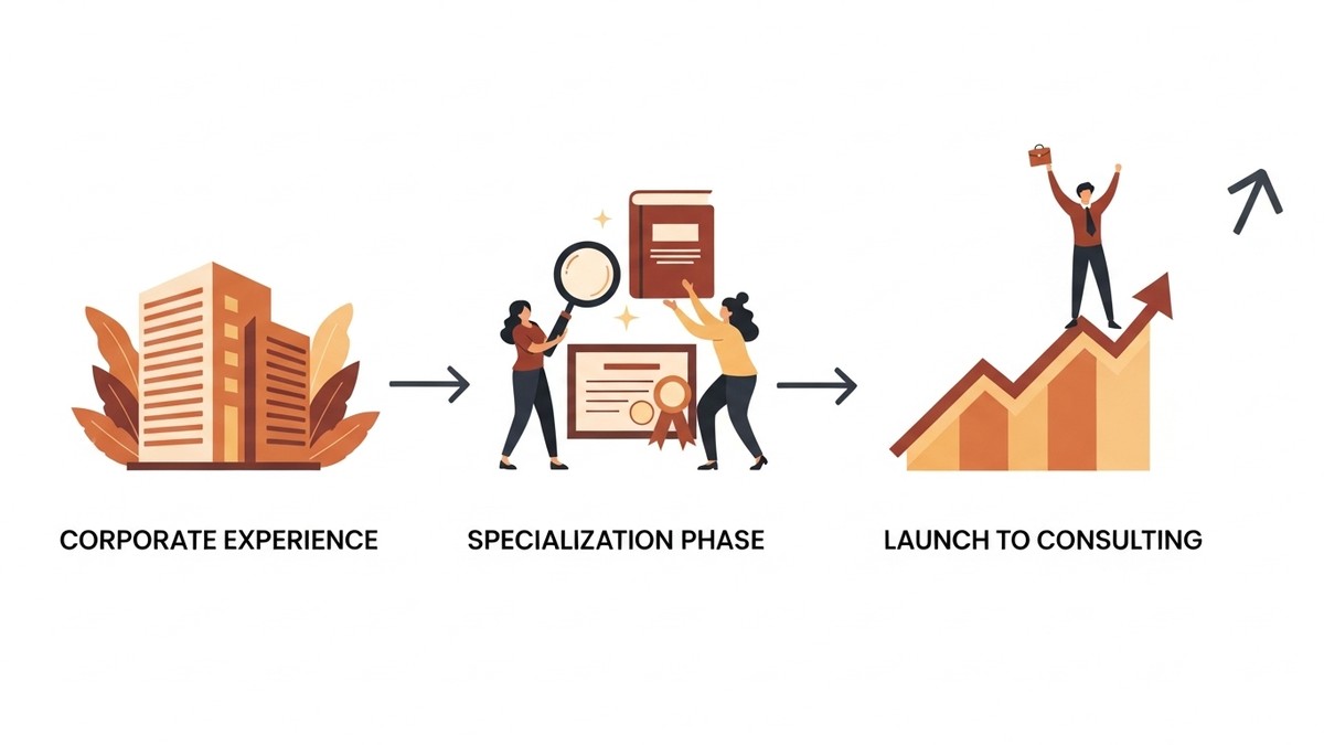 Карієрний шлях переходу з корпорації в HR консультацію