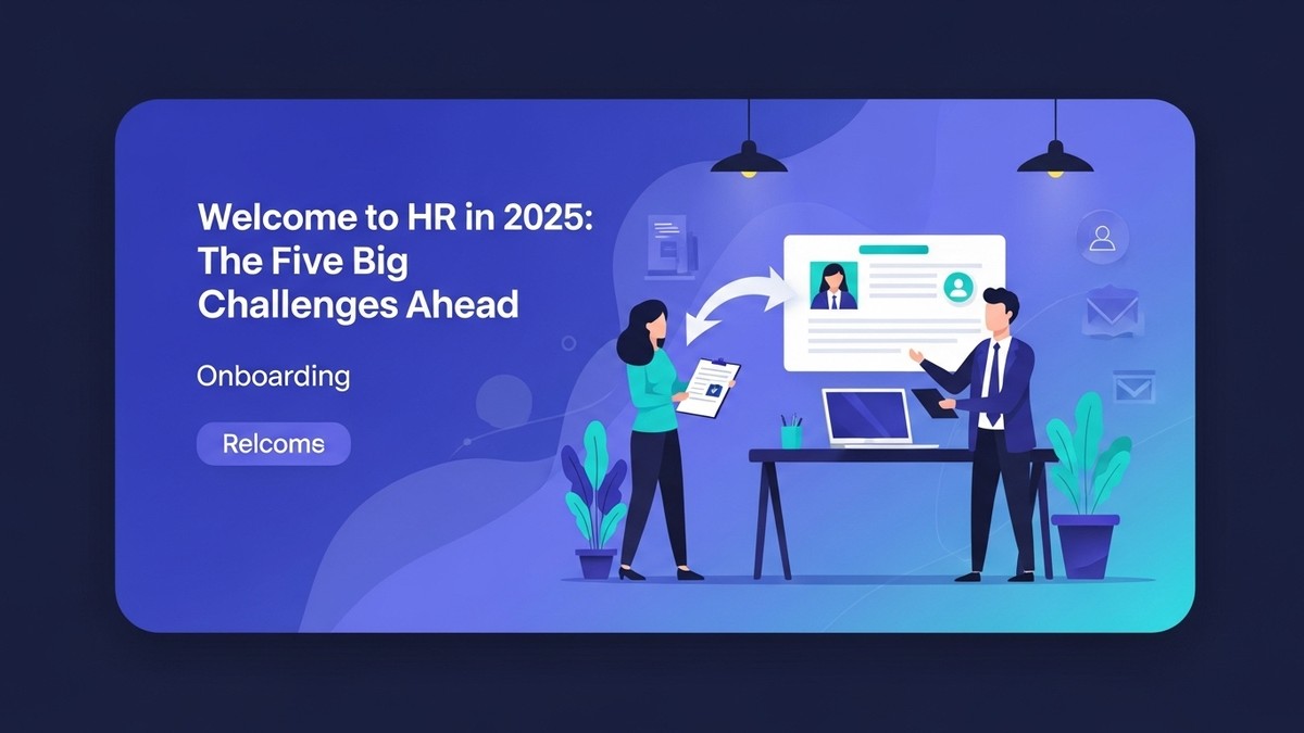 The Five Big HR Challenges in 2025—And a Practical Playbook to Win